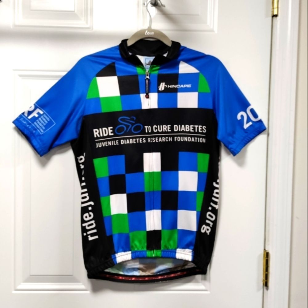 Hincapie Mens Cycling Jersey Biking Top S